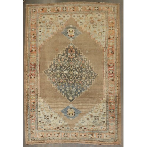 Camel Peach Antique Bidjar Carpet No. j4110