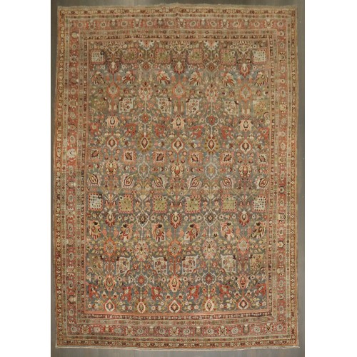 Stunning Antique Persian Bidjar Rug No. j4138