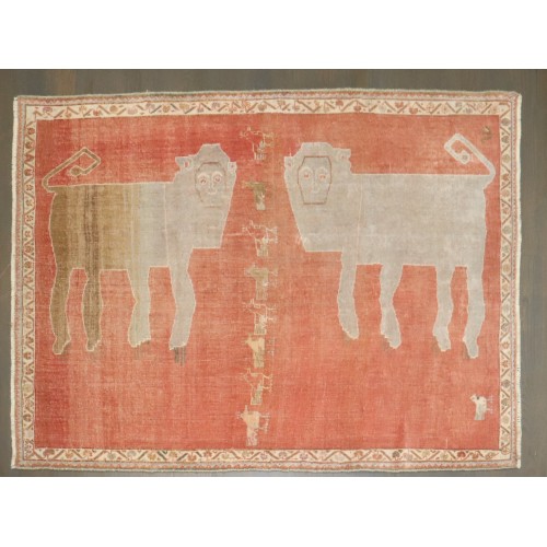 Persian Gabbeh Animal Rug  No. j4140