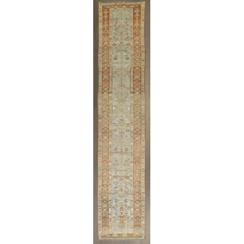 Blue Northwest Persian Long Antique Runner No. j4150