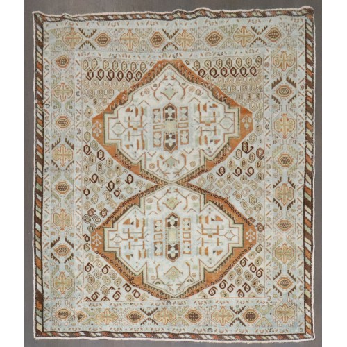 Antique Accent Persian Afshar Rug No. j4157