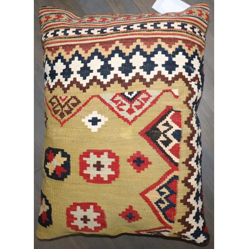 Antique Turkish Kilim Pillow No. j4212B
