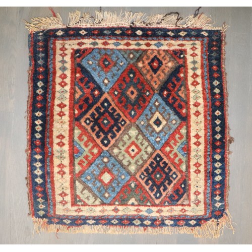 Colorful Jaff Kurd Rug No. j4220