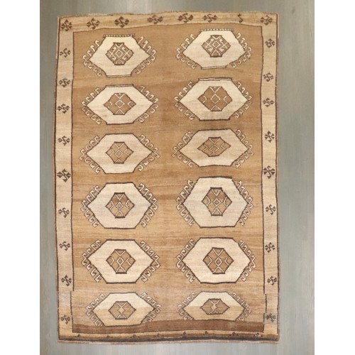 Tribal Brown Turkish Geometric Kars No. j4240