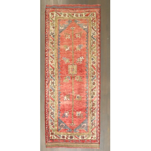 Anatolian Turkish Daizkare Small Rug No. j4271