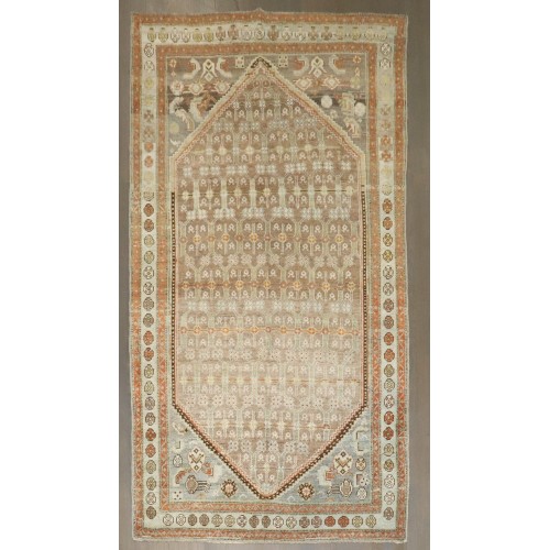 Persian Serab Antique Accent Rug No. j4274