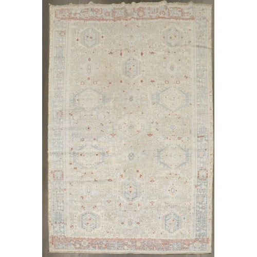 Heriz Karadja Antique Washed Rug No. j4279