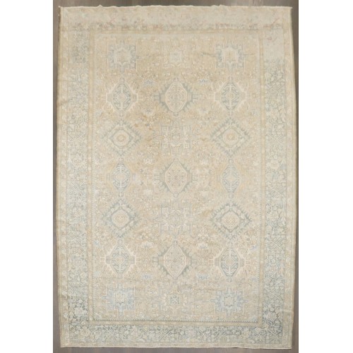 Antique Washed Heriz Rug No. j4286