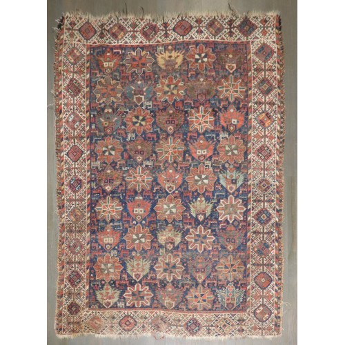 Worn Tribal Shiraz Rug No. j4318