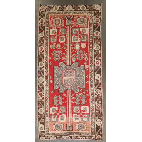 Antique Red Samarkand rug No. j4368