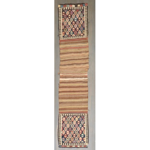 Tribal 19th Century Caucasian Kilim Textile Rug No. j4418