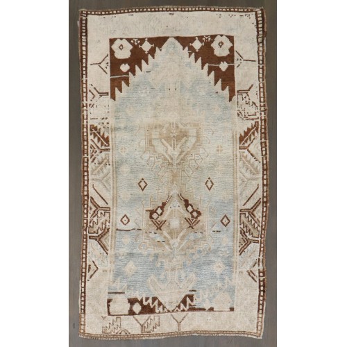 Light Blue Malayer Small Rug No. j4495