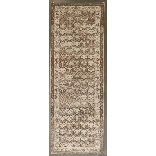 Antique Chocolate Malayer Runner No. j4561
