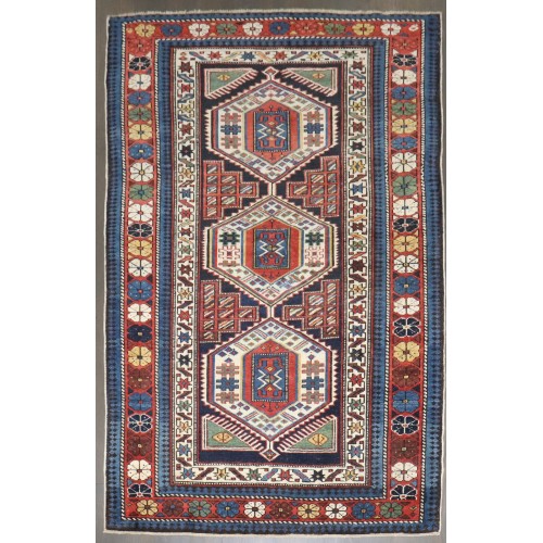 19th Century Caucasian Carpet No. j4576