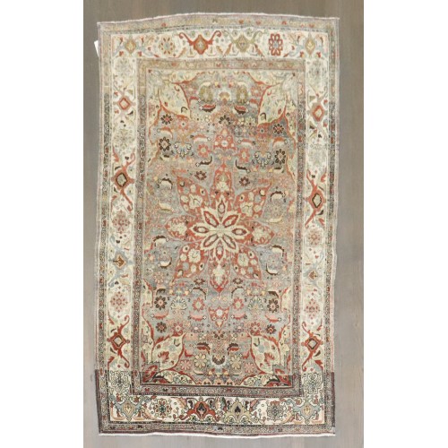 Gray Formal Sarouk Ferehan Rug No. j4614