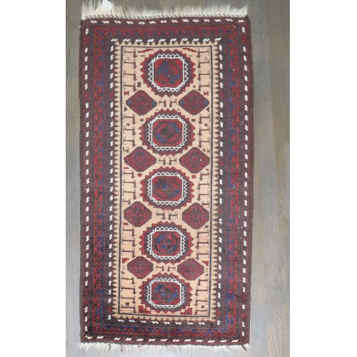 Tribal Balouch Small Rug No. j4648