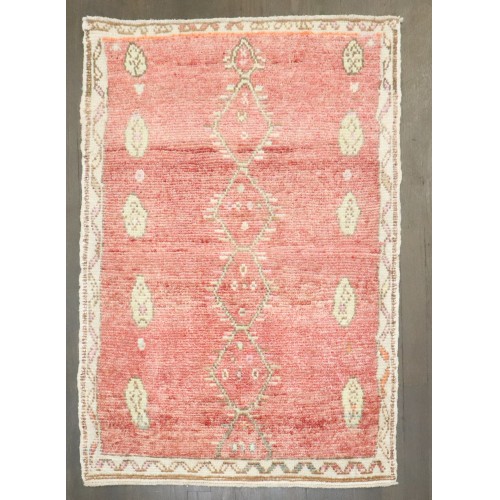Vintage Square Mini Anatolian Rug No. j4686