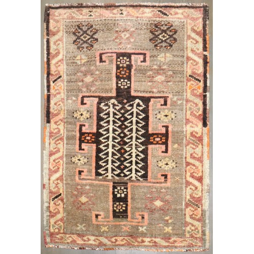Vintage Tribal Small Kars Rug No. j4720