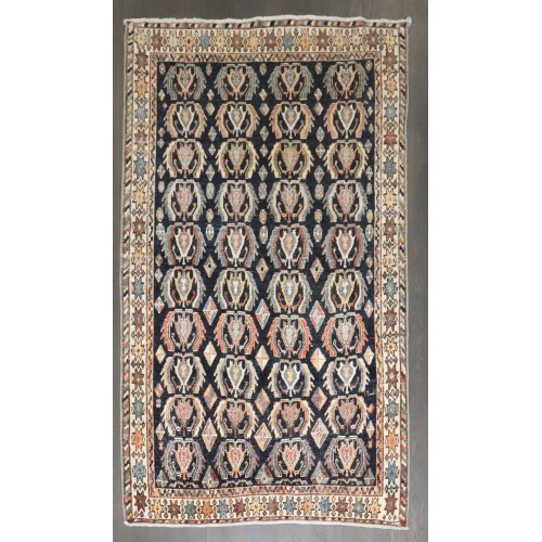 Antique Persian Shiraz Throw Rug No. j4750