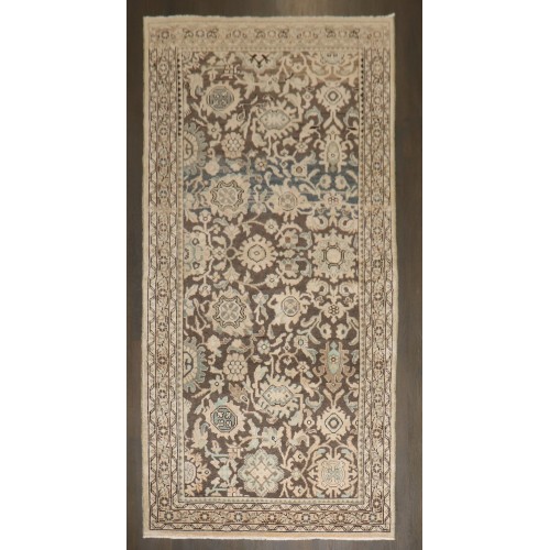 Vintage Persian Malayer Brown Rug No. j4754