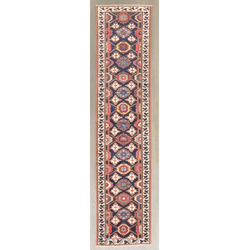 Rare Antique Northwest Persian Veramin Narrow Runner No. j4768