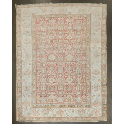 Persian Malayer Square Accent Rug No. j4778