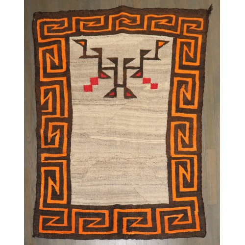 American Navajo Small Blanket Rug No. j4787