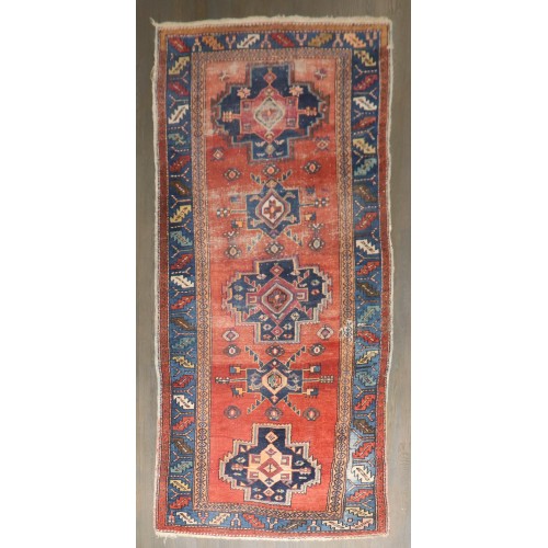 Traditional Northwest Persian Worn Rug No. j4790