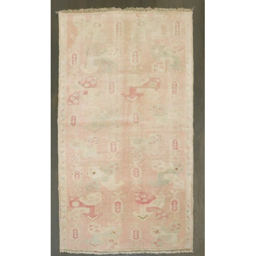 Pink Vintage Turkish Anatolian  No. j4827