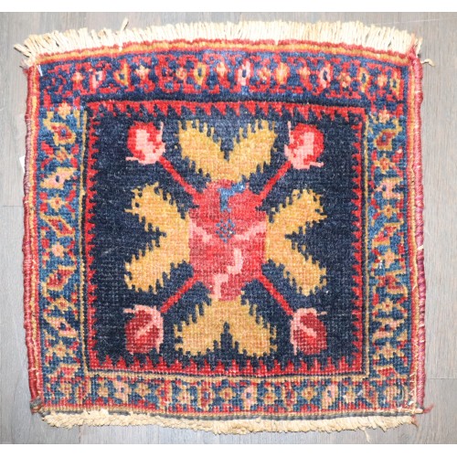 Floral Mini Afshar Rug No. j4866