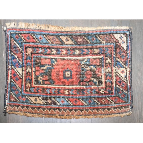 Tribal Afshar Mini Rug No. j4867