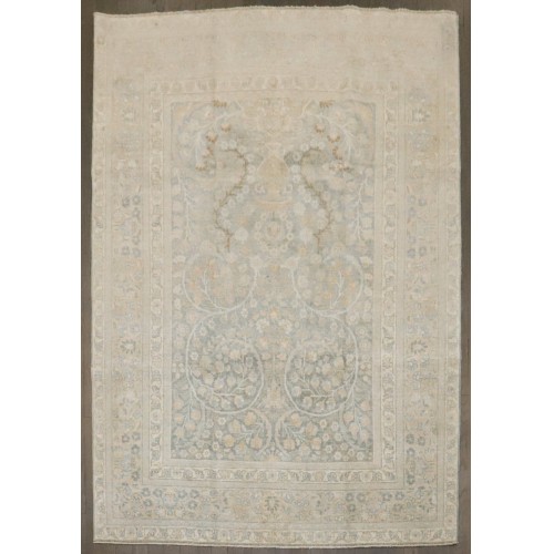 Blue Persian Antique Tabriz Rug No. j4925