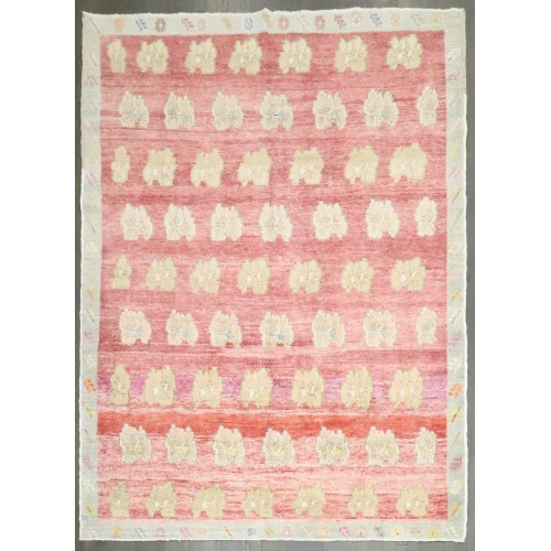 Flower Power Vintage Anatolian Carpet No. j4942