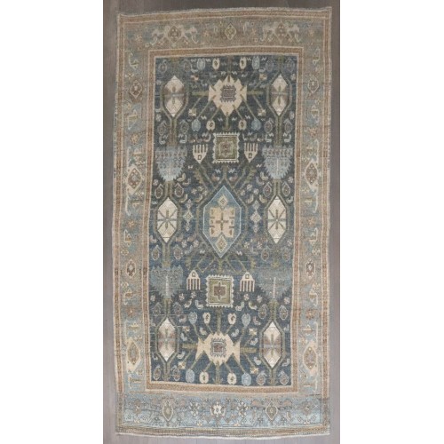 Persian Bidjar Accent Rug No. j4980