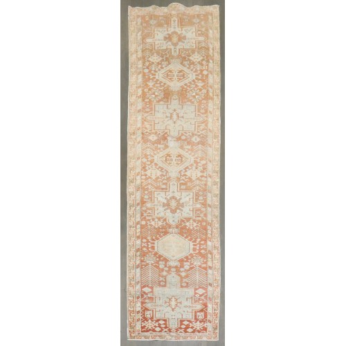 Madder Rust Red Heriz Runner No. j5009