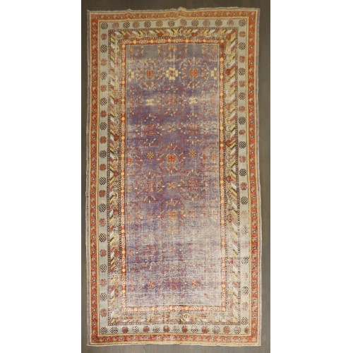Worn Antique Purple Khotan Rug No. j5047