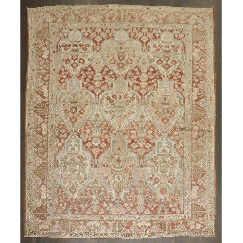 Square Persian Bakhtiari Rug No. j5054