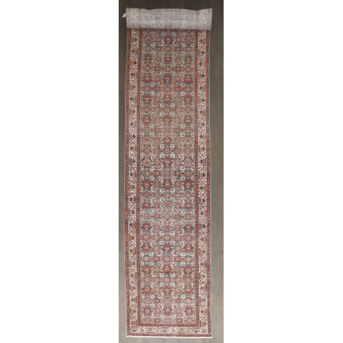 Long Antique Herati Malayer Runner No. j5085