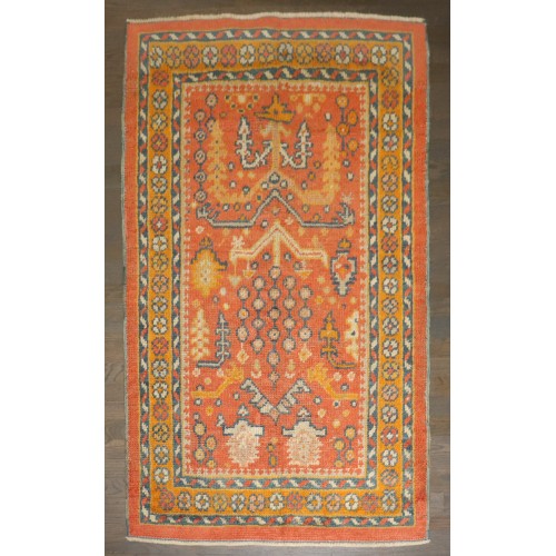 Antique Turkish Oushak Rug No. j5089