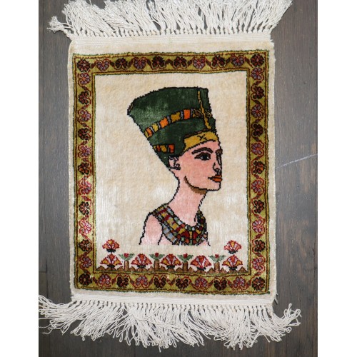 Egyptian Silk Mini Rug No. j5101