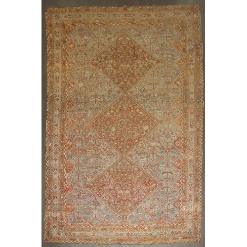 Large Persian Shiraz Geometric Rug No. j5111