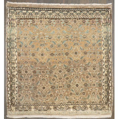 Bidjar Mini Square Rug No. j5138
