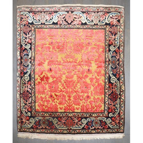 Antique Jozan Souf early 20th Century Superfine Rug No. j5171