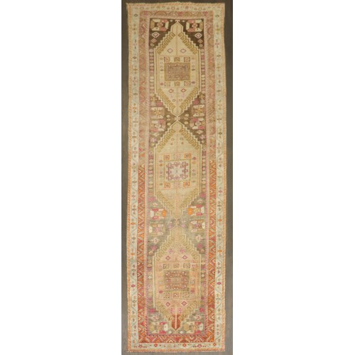 Geometric Turkish Sivas Wide Runner No. j5187