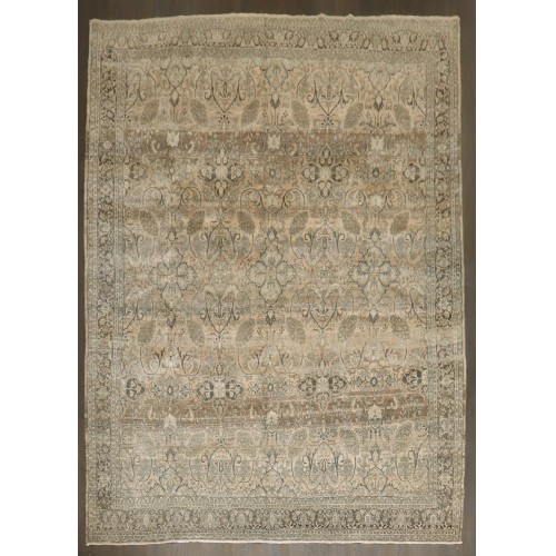 Neutral Color Persian Bidjar Rug No. j5233
