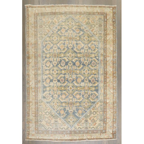 Malayer Corner Herati Accent Rug No. j5326