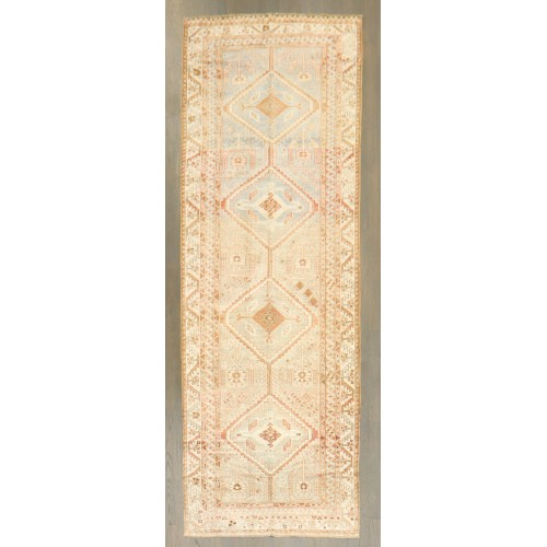 Antique Tribal Shiraz Runner No. j5330