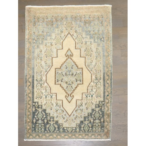 Antique Persian Senneh Baby Rug No. j5354