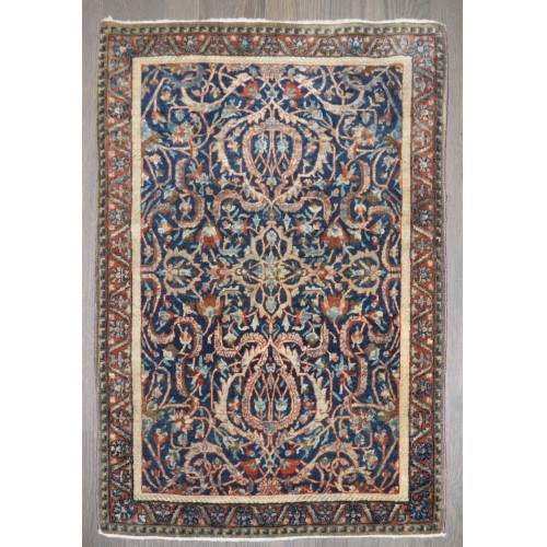 19th Century Persian Mohtasham Poshtee Rug No. 10801