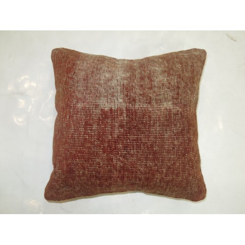 Crimson Turkish Distressed Pillow No. p1591